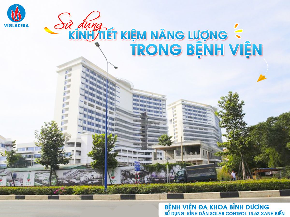 Viglacera Energy Saving Glass is used in famous hospitals